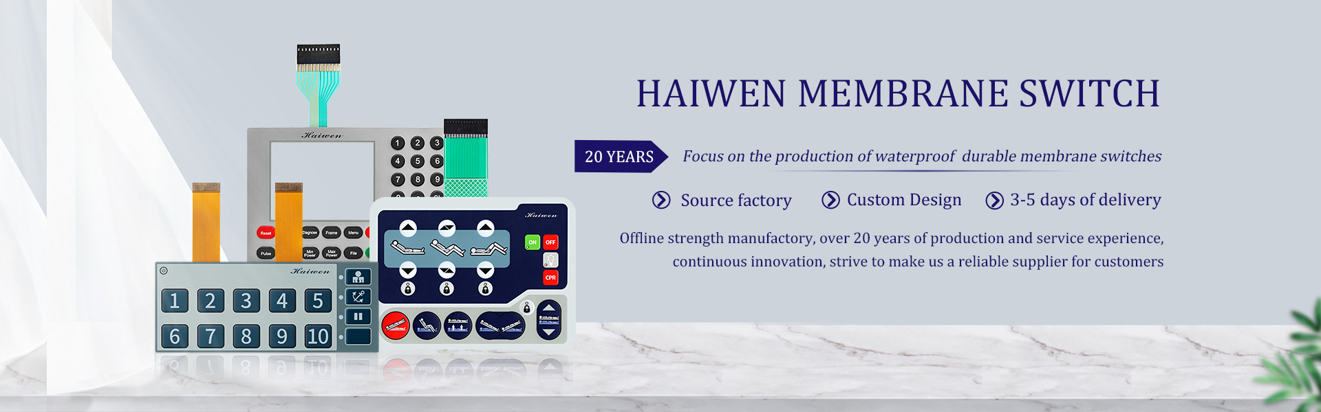 품질 PET 회로 멤브레인 스위치 공장