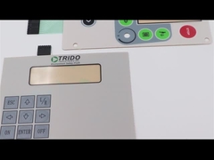 평평한 버튼과 ROHS FPC 멤브레인 스위치 맞춘 막 키패드